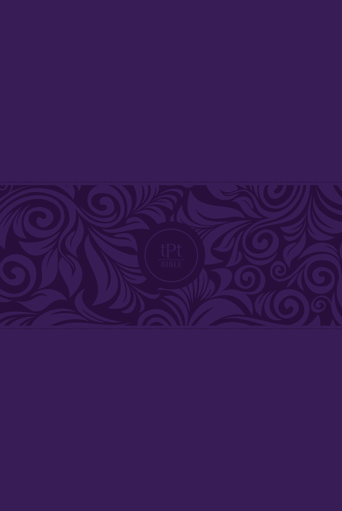 The Passion Translation New Testament w/Psalms Proverbs & Song Of Songs/Large Print (2020)-Violet Imitation Leather