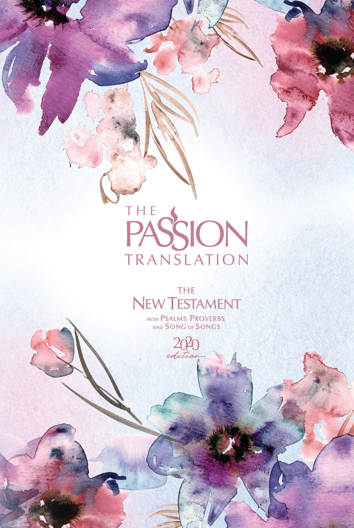 The Passion Translation New Testament w/Psalms Proverbs & Song Of Songs (2020 Edition)-Plum Hardcover