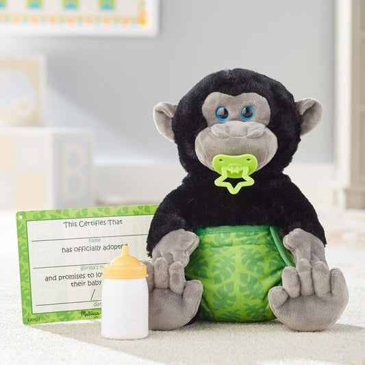 Plush-Baby Gorilla (10")