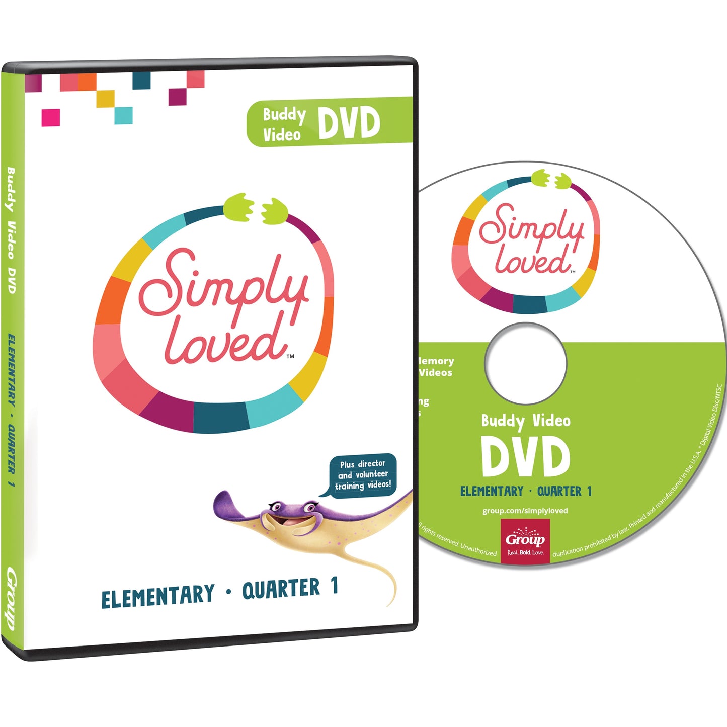Simply Loved Elementary Buddy Video DVD - Quarter 1