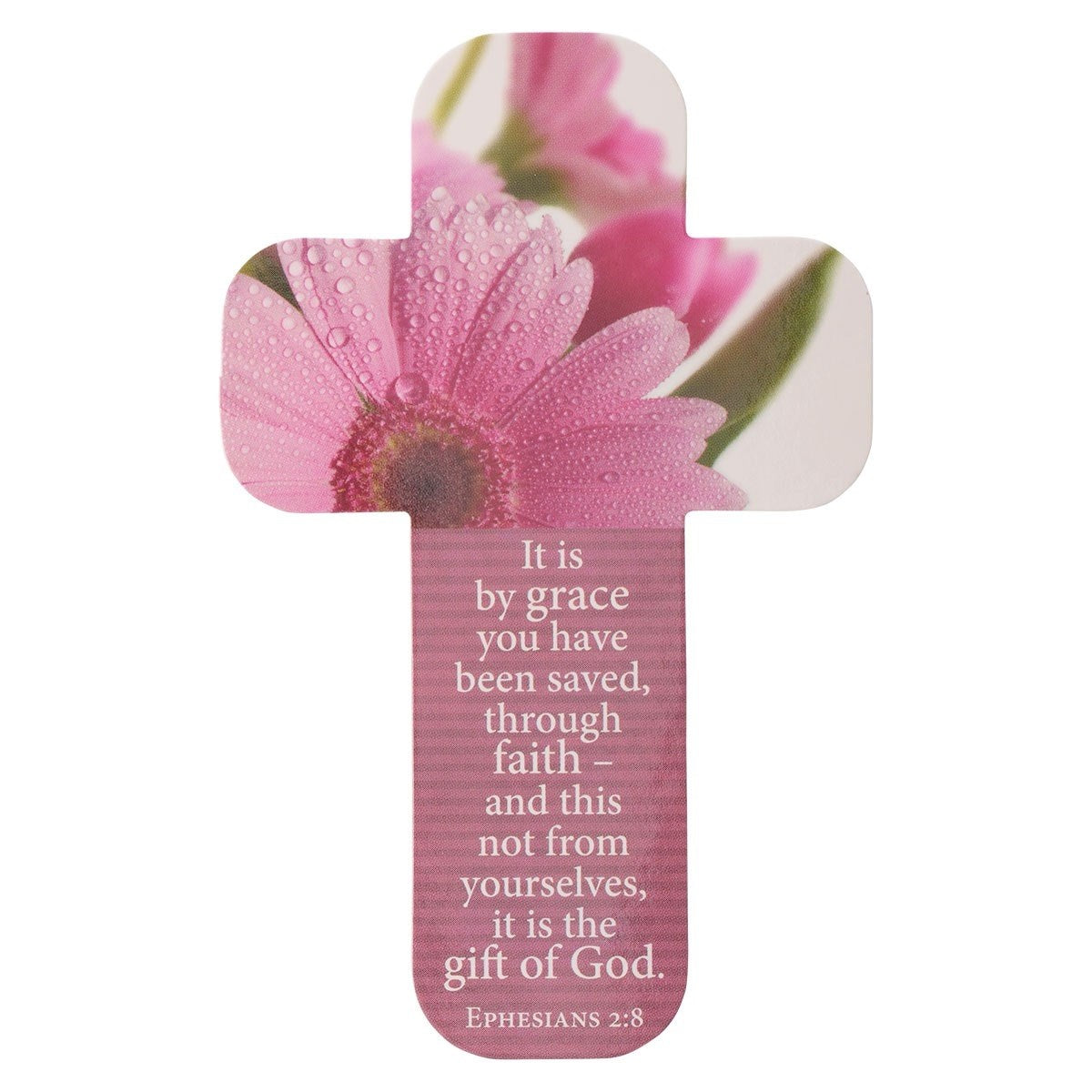 Bookmark-Cross-It Is By Grace You Have Been Saved (Pack Of 12)