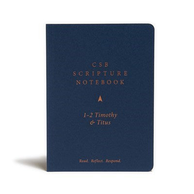 CSB Scripture Notebook: 1-2 Timothy And Titus-Softcover