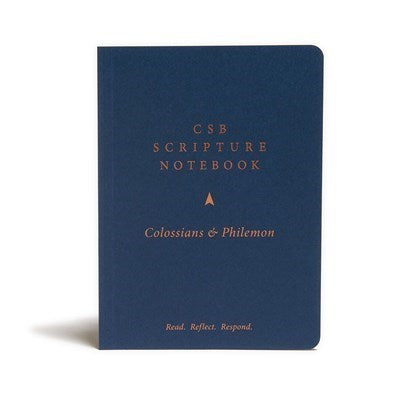 CSB Scripture Notebook: Colossians And Philemon-Softcover
