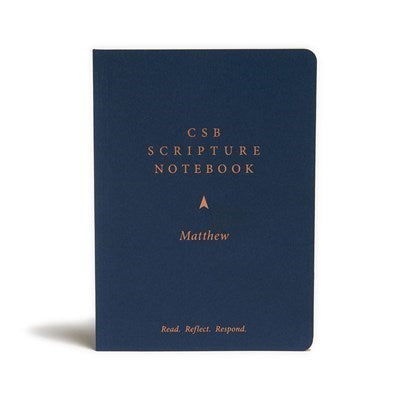 CSB Scripture Notebook: Matthew-Softcover