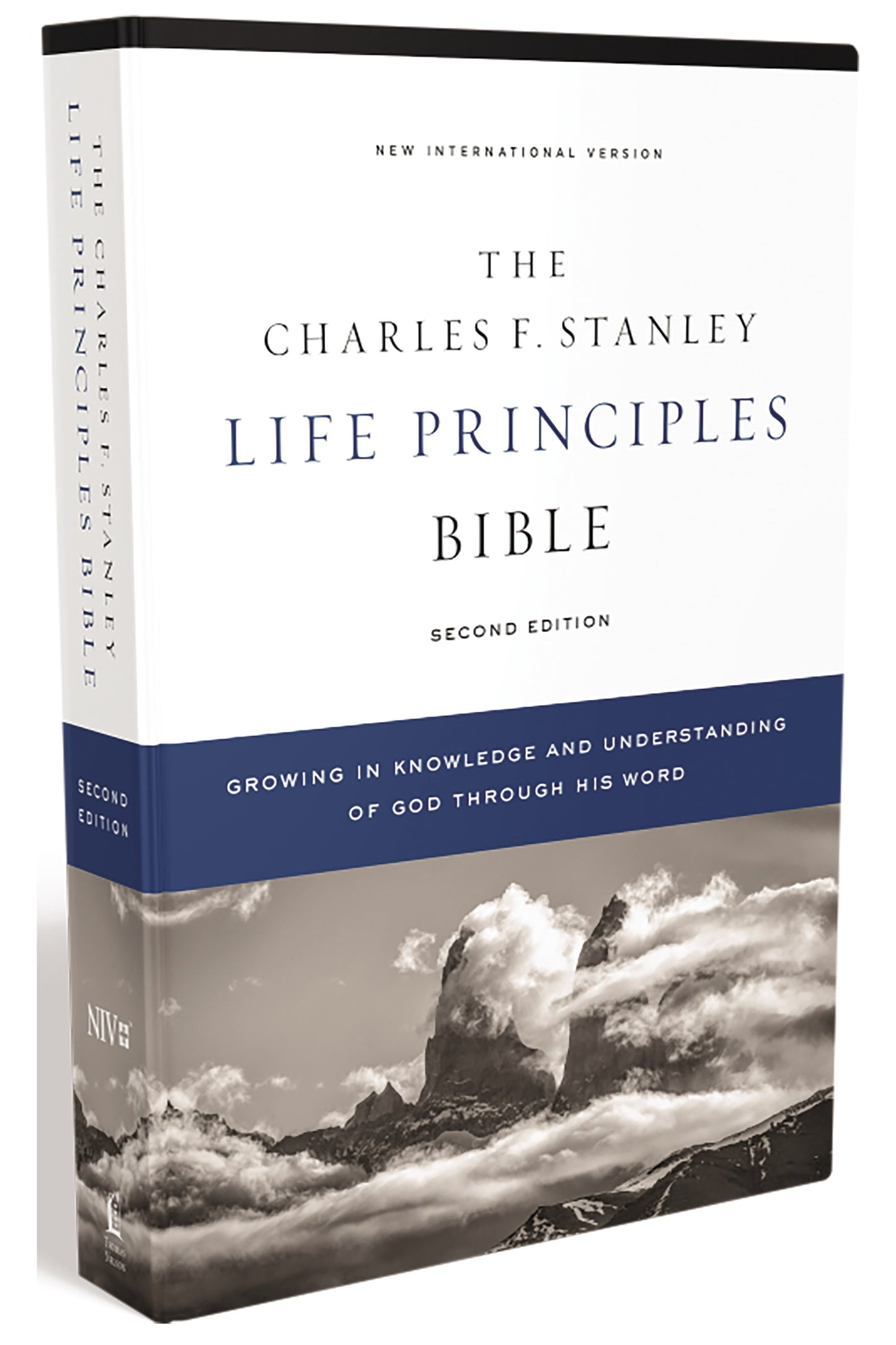 NIV Charles F. Stanley Life Principles Bible (2nd Edition) (Comfort Print)-Hardcover