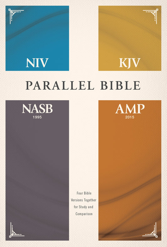 NIV/KJV/NASB/Amplified Parallel Bible-Hardcover