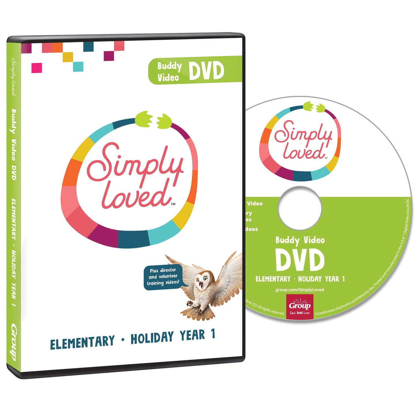 Simply Loved Holiday Elementary Teaching DVD-Year 1