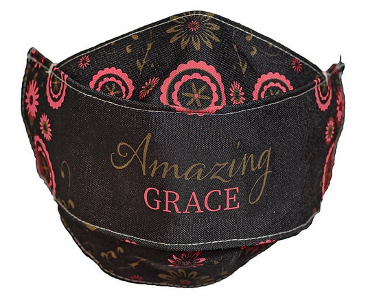 Face Mask-Amazing Grace-Black