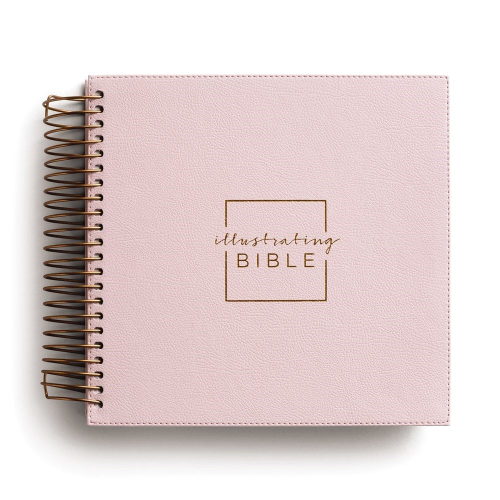 NIV Illustrating Bible-Pink Faux Leather