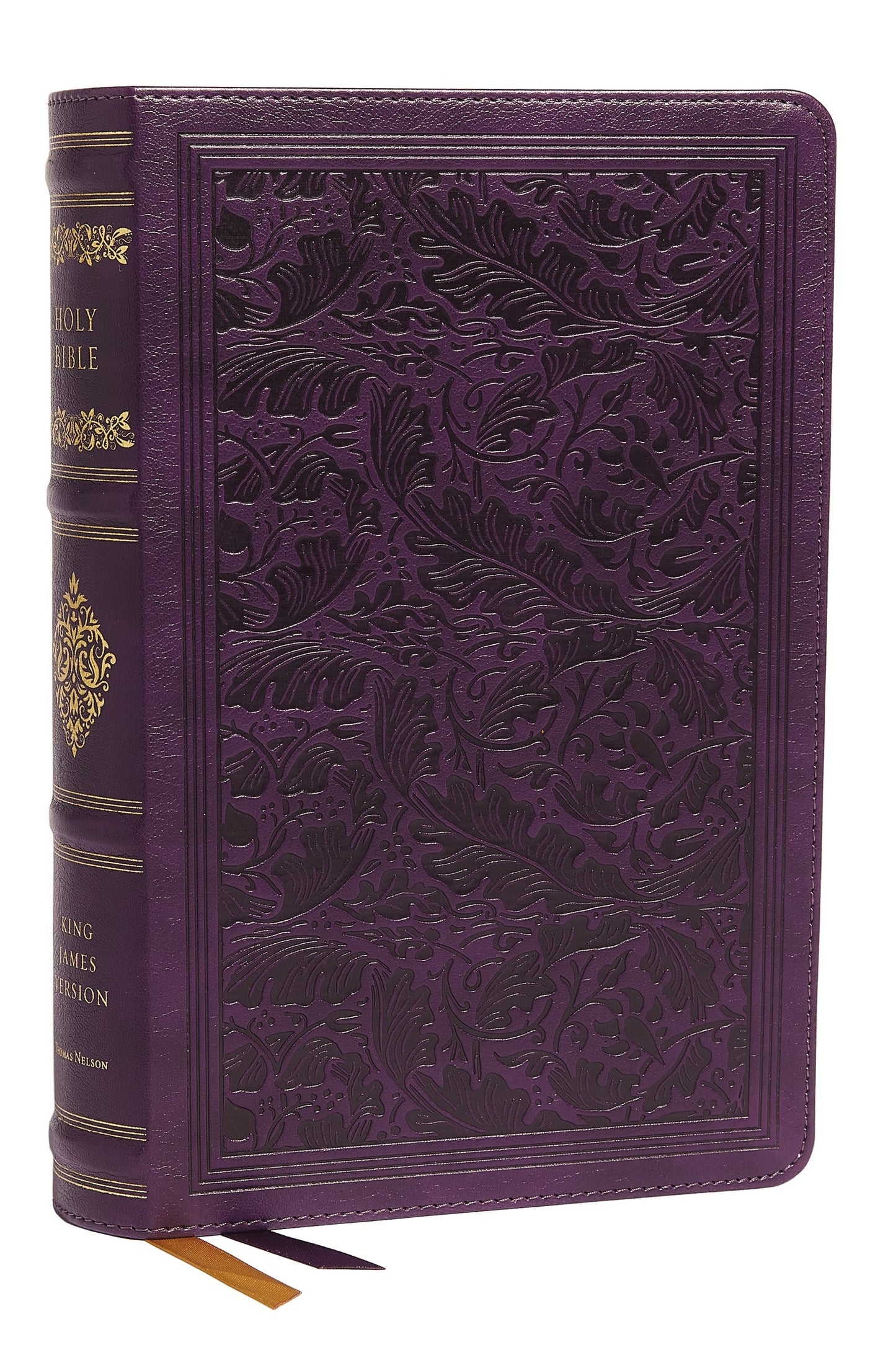KJV Personal Size Reference Bible Sovereign Collection (Comfort Print)-Purple Leathersoft