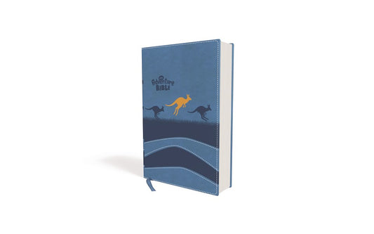 NASB Adventure Bible (Full Color) (Comfort Print)-Blue Leathersoft