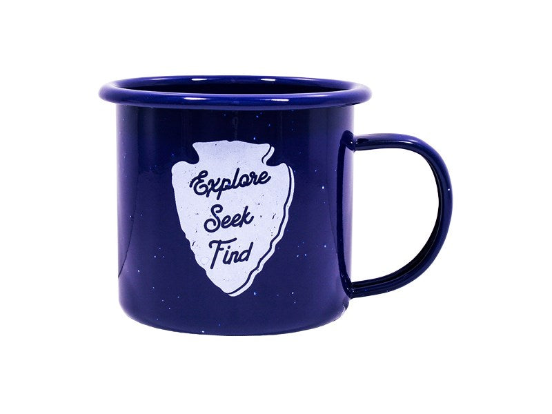 Mug-Campfire-Explore Seek Find (12 Oz)