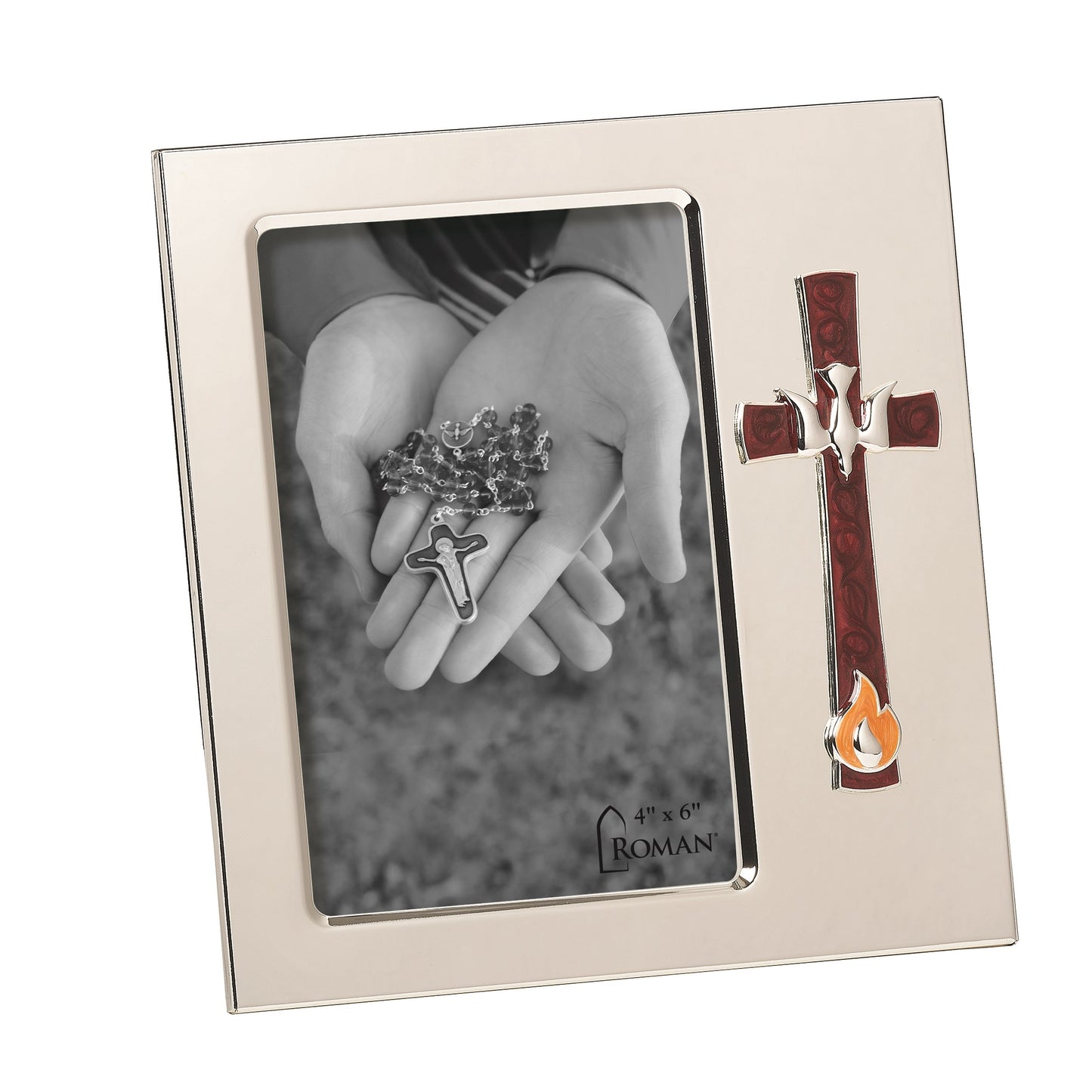 Frame-Confirmation-Cross & Dove (7")