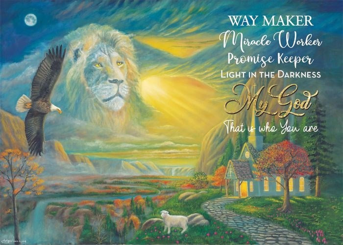 Boxed Card-Lion Waymaker (Box Of 15)