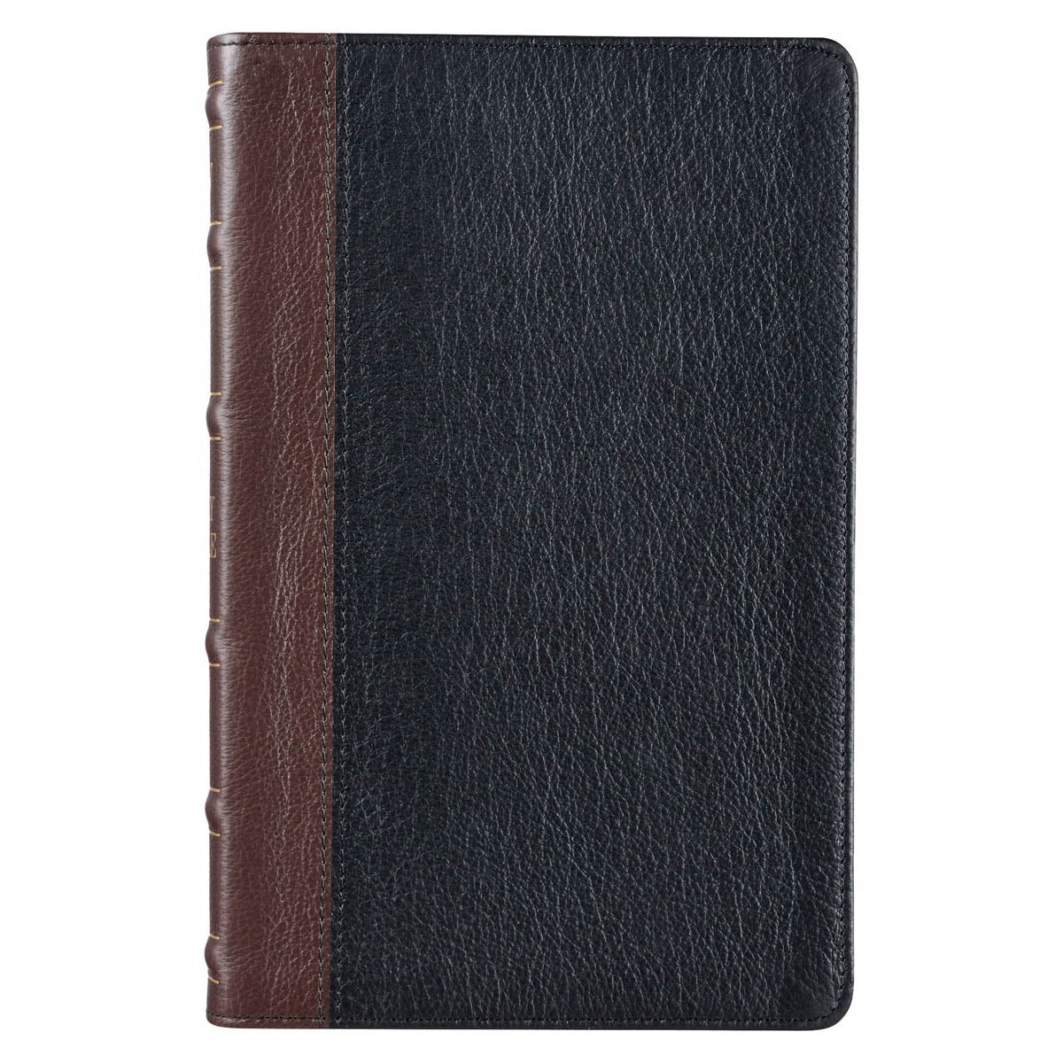 KJV Deluxe Gift Bible-Burgundy/Black Faux Leather