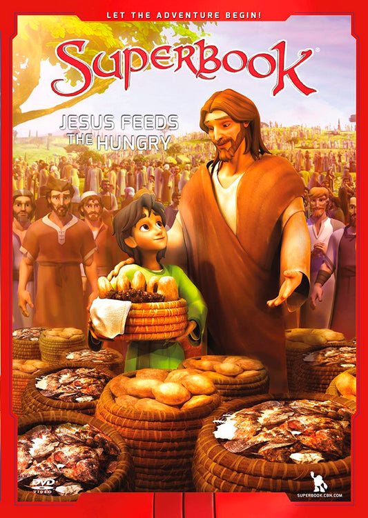 DVD-Jesus Feeds The Hungry (SuperBook)