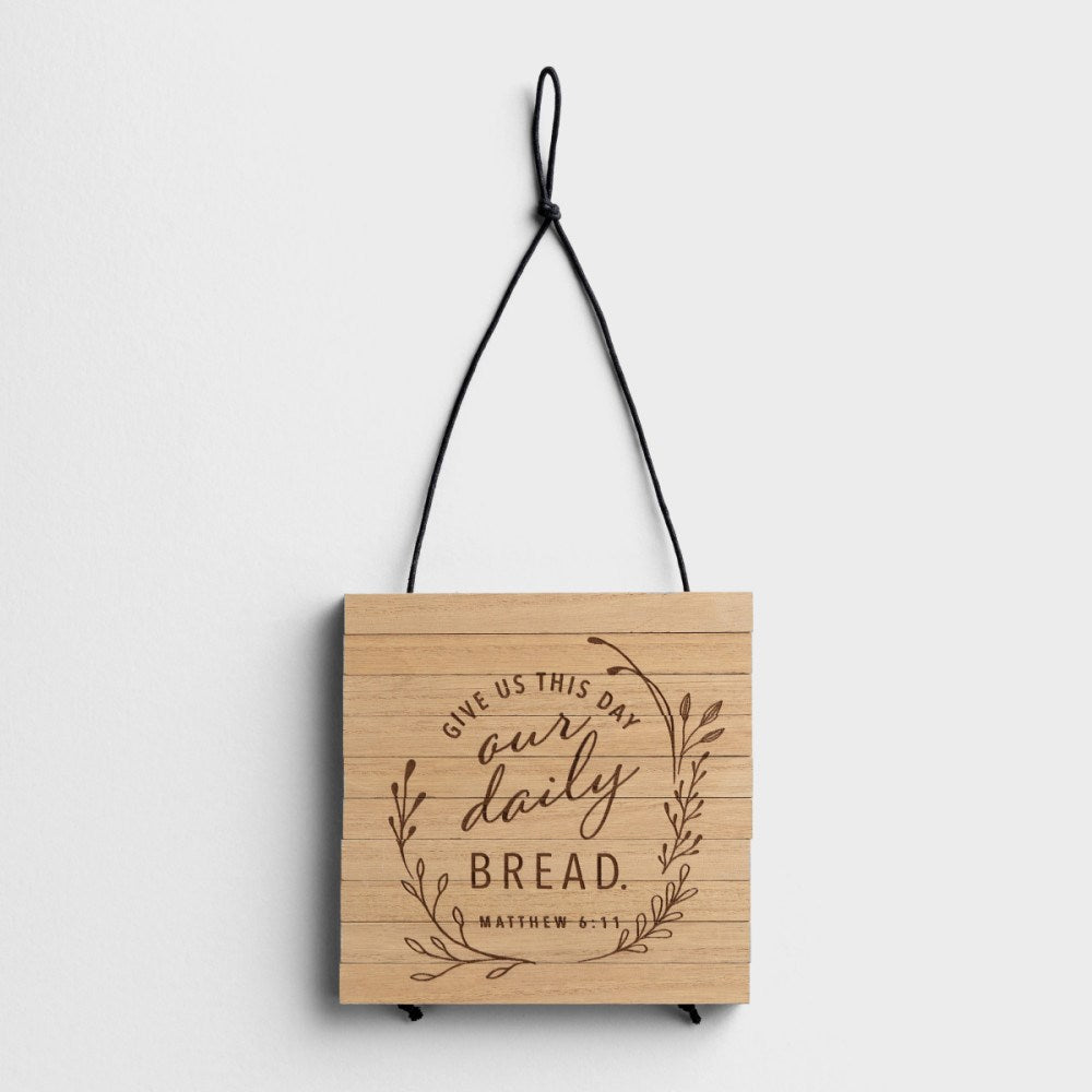 Trivet-Our Daily Bread (Matthew 6:11) (Expandable 7.5" to 13")