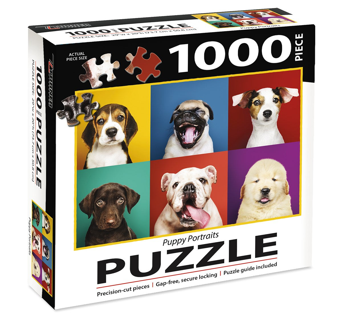 Jigsaw Puzzle-Puppy Portraits (1000 Pieces)