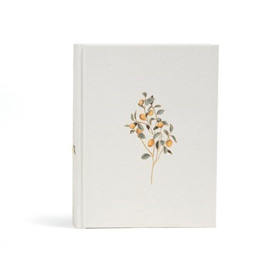 CSB Notetaking Bible Hosanna Revival Edition-Lemons Cloth Over Board