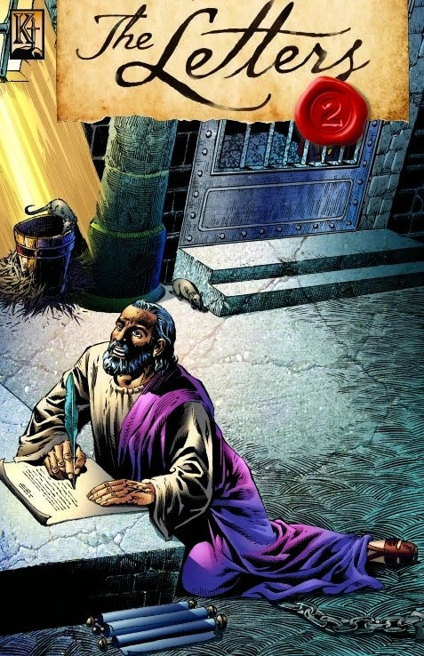 The Letters Volume 2 (Bible Comic Book)