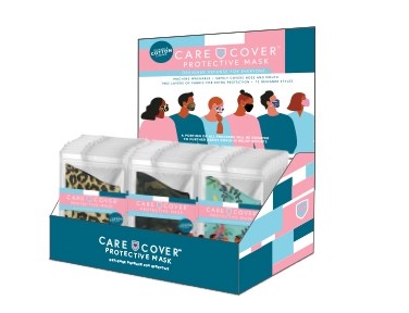 Face Mask Display-Care Cover Protective Masks (Set Of 36 Assorted)