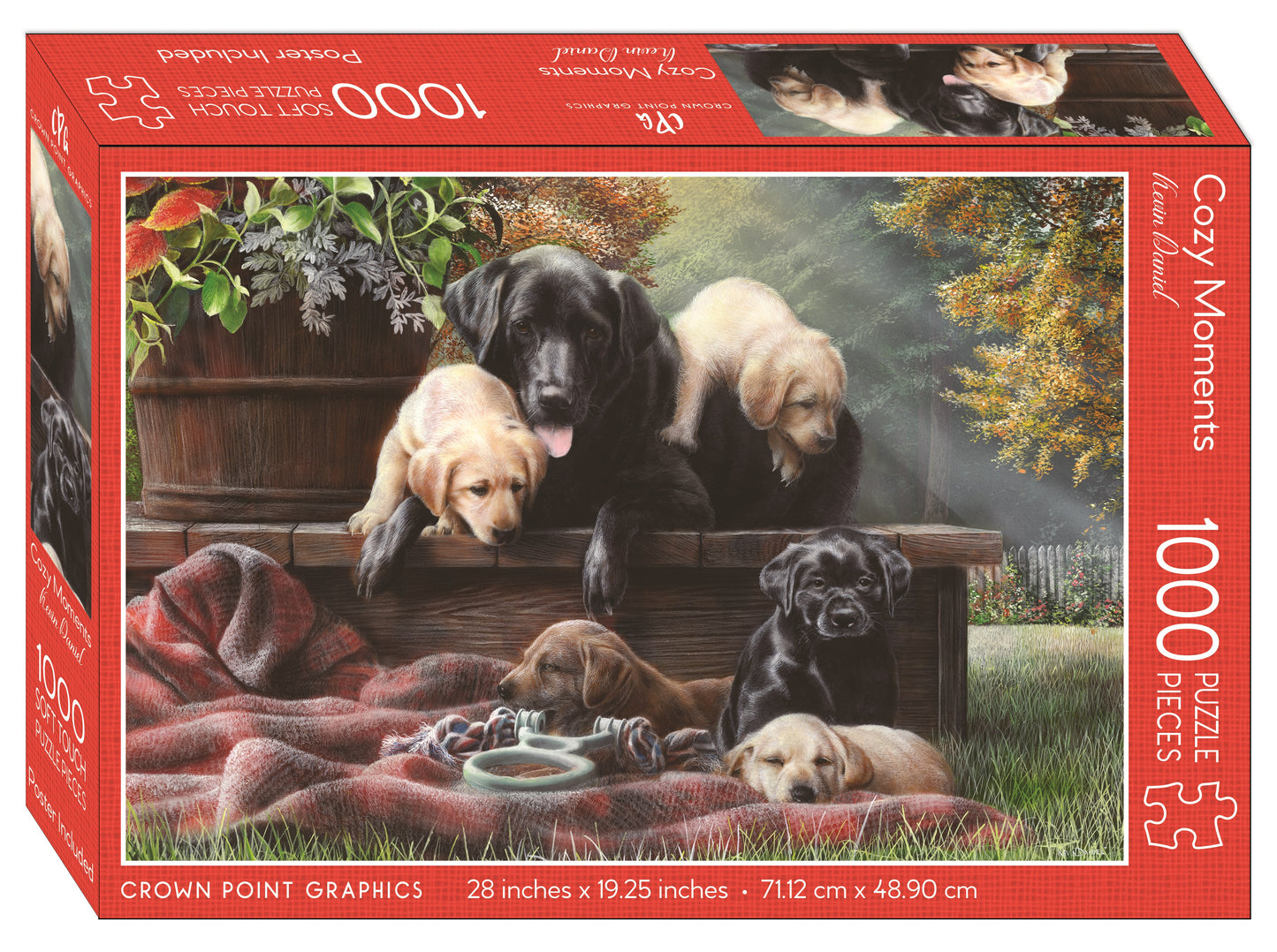 Jigsaw Puzzle-Cozy Moments W/Poster (1000 Piece Soft Touch)