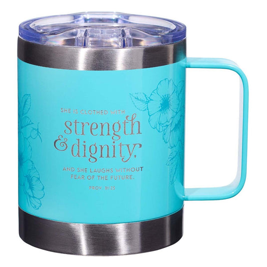 SSTL Mug She is Clothed with Strength Prov. 31:25