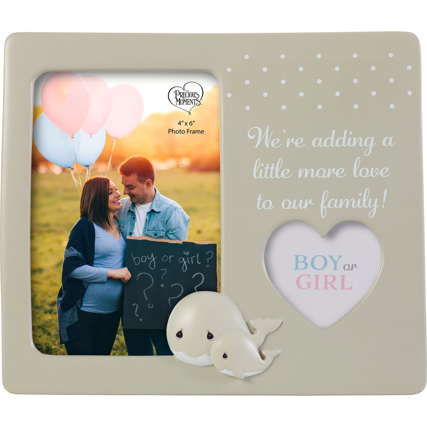 Photo Frame-Whale Gender Reveal
