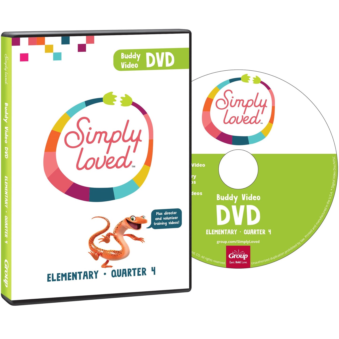 Simply Loved Elementary Buddy Video DVD - Quarter 4