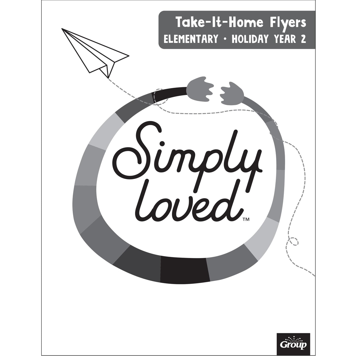 Simply Loved Holiday Elementary Take-It-Home Flyers-Year 2