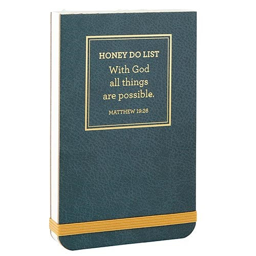 Notepad-With God All Things Are Possible