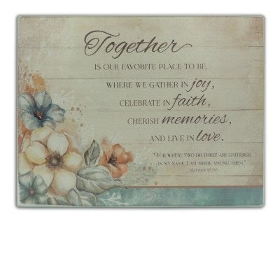 Cutting Board-Mini-Together Is Our Favorite Place (11" x 8.5")