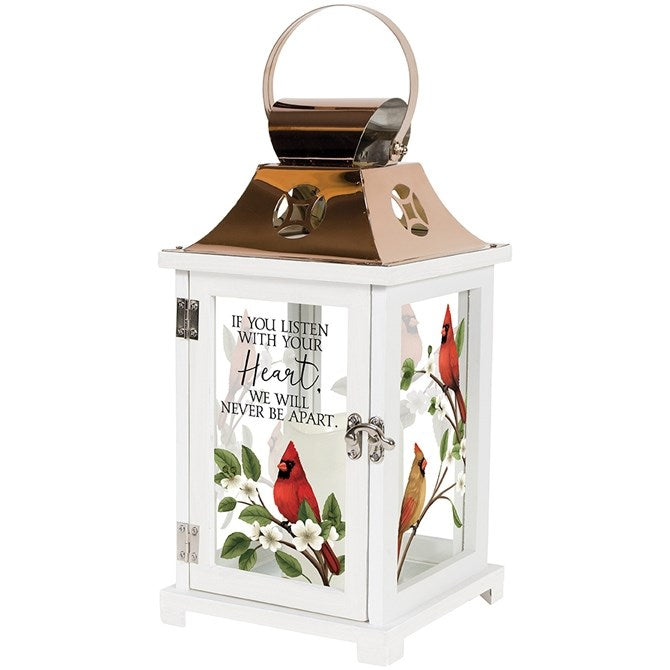 Lantern w/Flameless LED Candle & Timer-Your Heart (6.25" x 13.5" x 6.25")