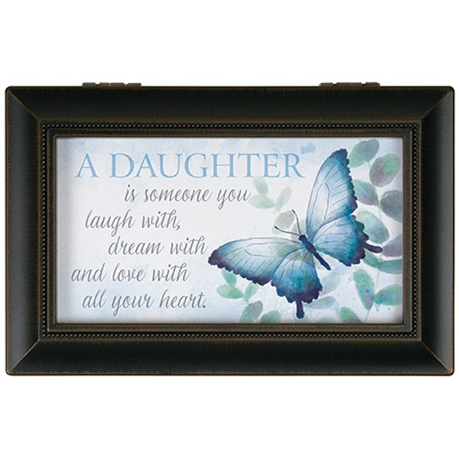 Music Box-Daughter Love/My Favorite Things (6" x 4" x 2.5")