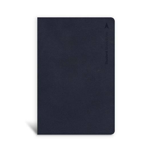 CSB Student Study Bible-Navy LeatherTouch