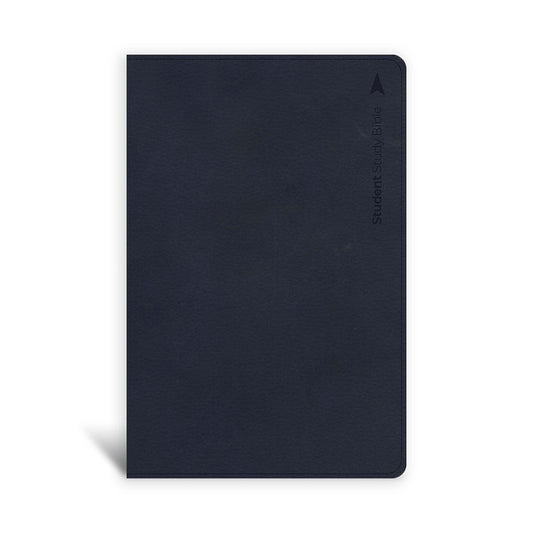 CSB Student Study Bible-Navy LeatherTouch Indexed