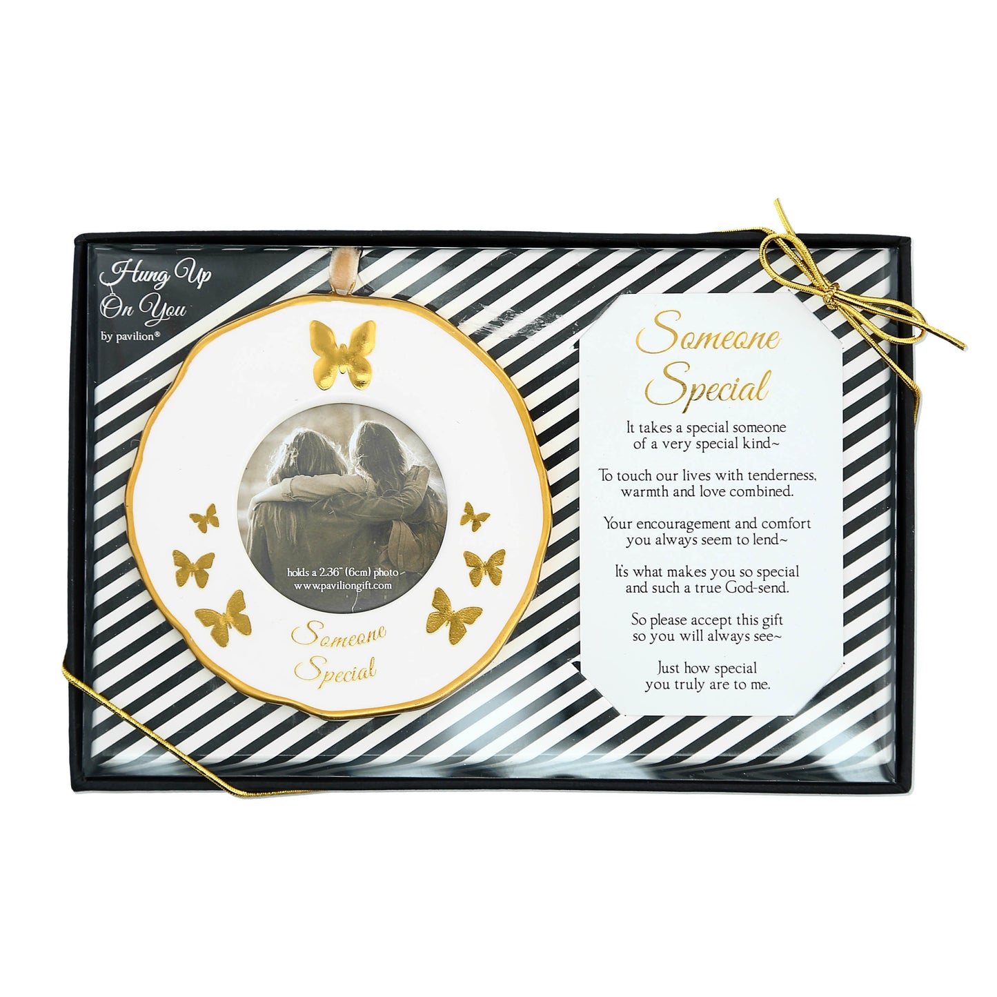 Ornament Boxed Set-Frame w/Sentiment Card-Someone Special (Holds 2.36" Photo)