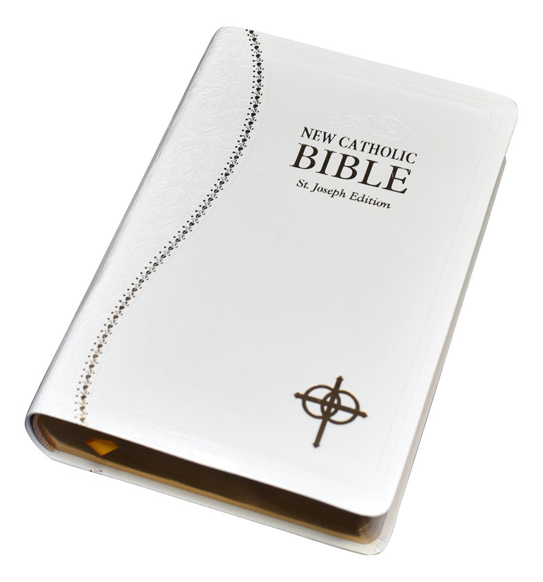 NCB St. Joseph New Catholic Bible Personal Size (Marriage Edition)-White Dura-Lux (#608/51W)