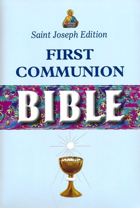 NCB St. Joseph New Catholic Bible First Communion Bible (Boys)-Flexible Cover