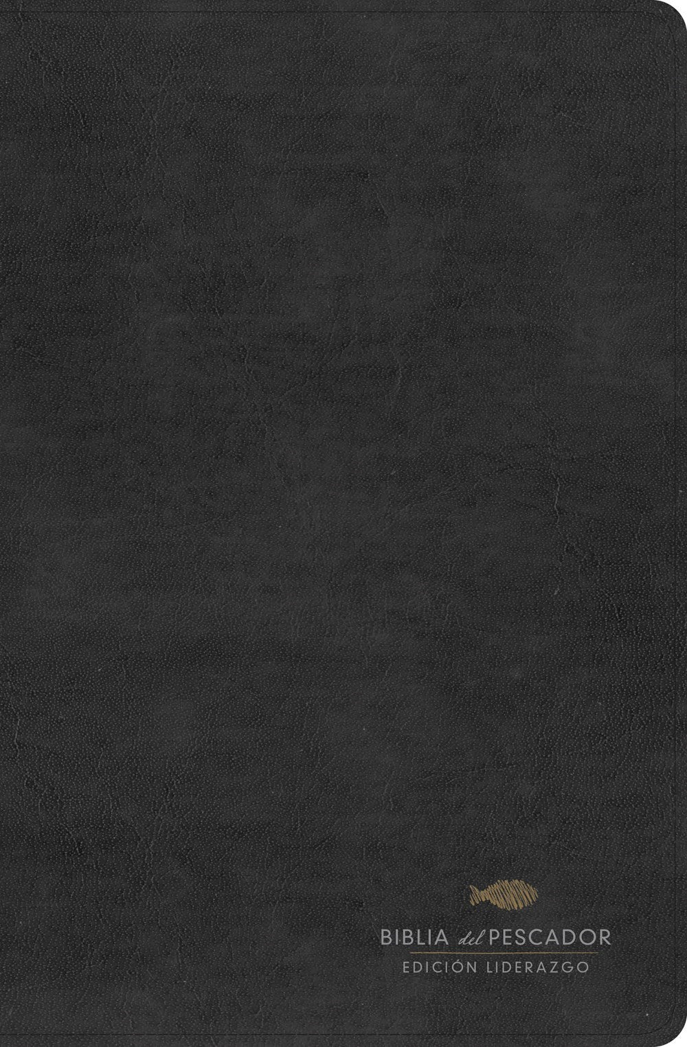 RVR 1960 Biblia del Pescador: Edicion Liderazgo (Fisherman's Bible: Leadership Edition)-Black Imitation Leather