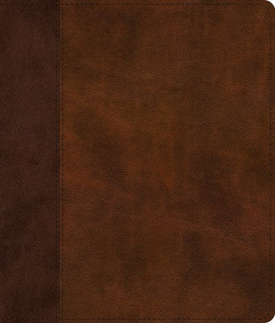 ESV Journaling Bible-Brown/Tan Timeless Design TruTone