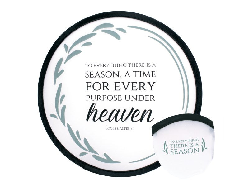 Foldable Hand Fan-There Is A Season (Pack Of 6)