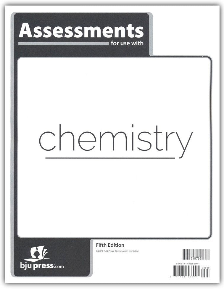 Chemistry 11 Assessments (5th Edition)