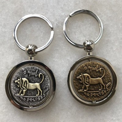 Key Chain-Revolving Lion Of Megiddo (#4583)