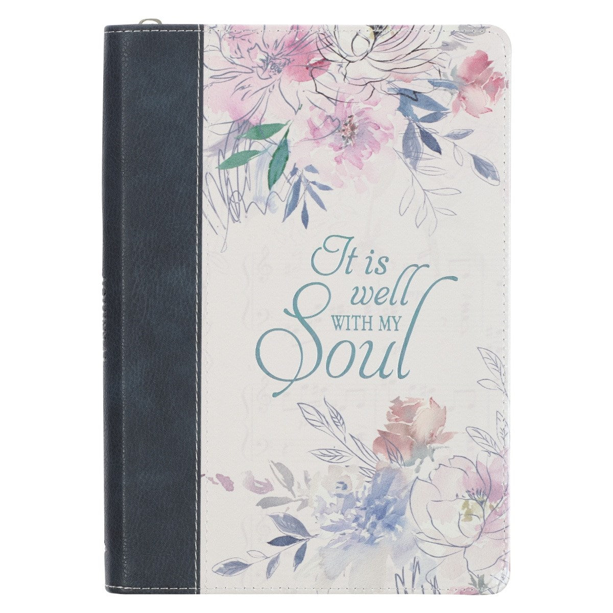 Journal w/Zip-It Is Well With My Soul