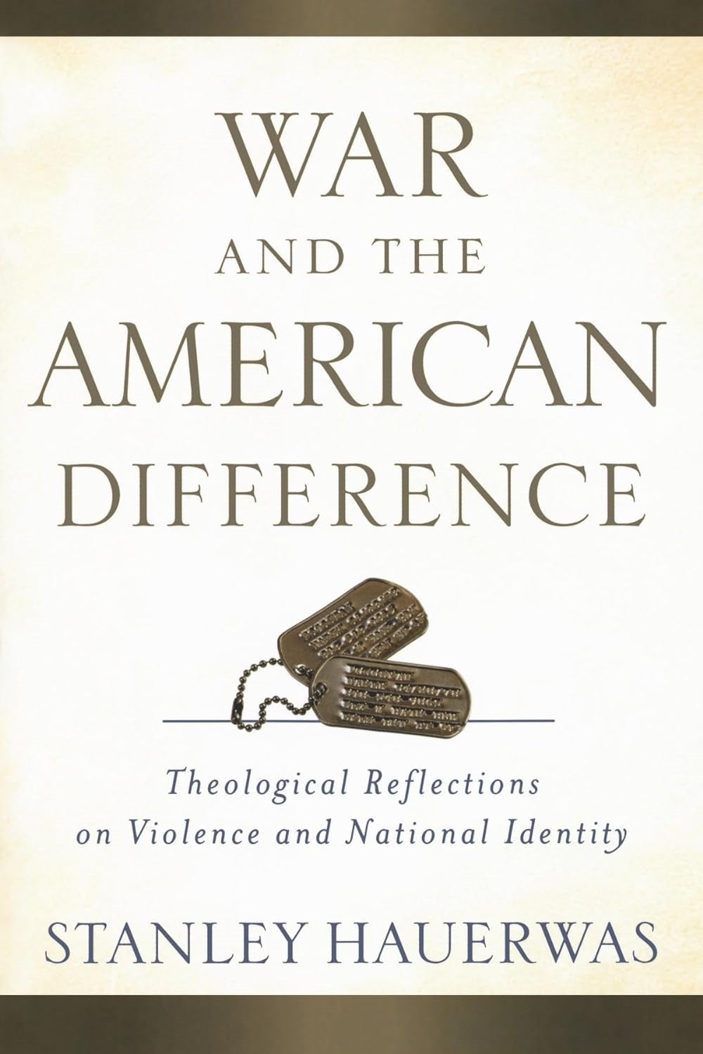 War And The American Difference