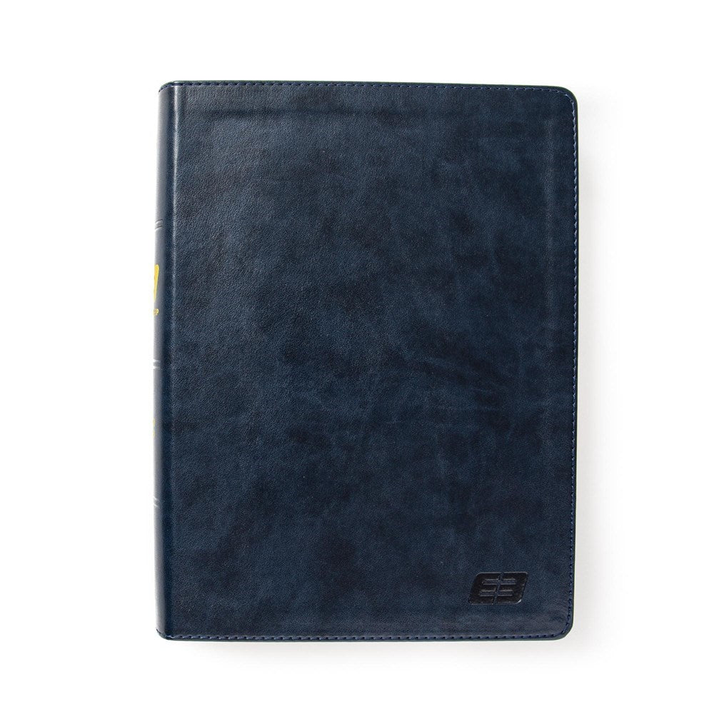 CSB E3 Discipleship Bible-Navy LeatherTouch