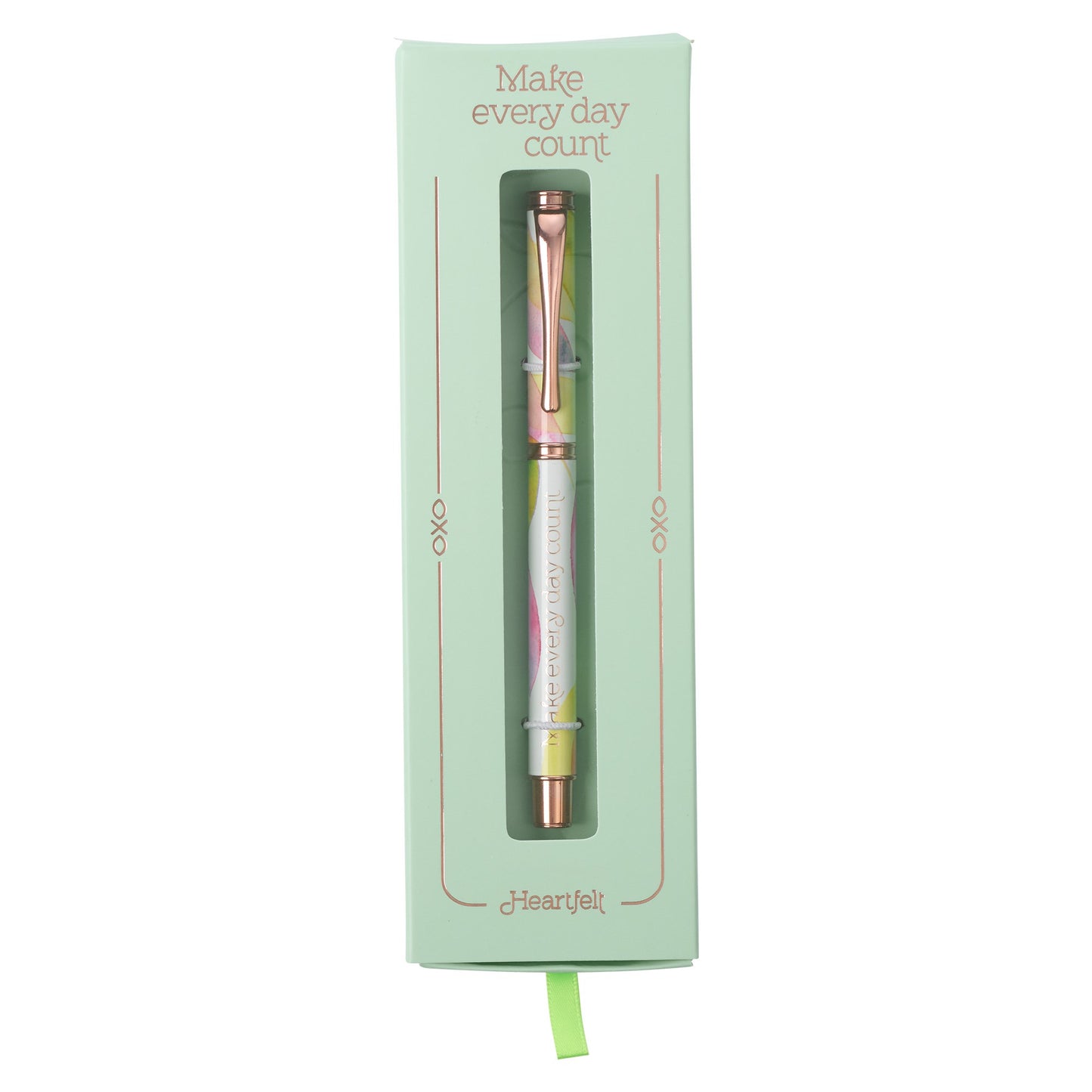 Pen in Gift Box-Citrus Leaves/Make Every Day Count