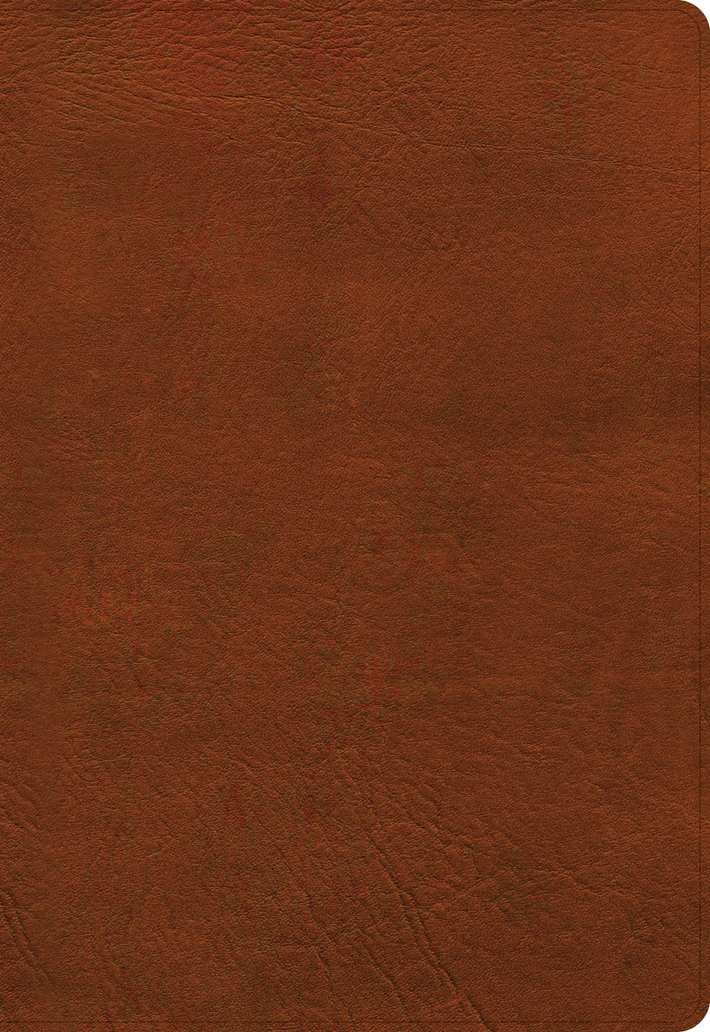 NASB 2020 Super Giant Print Reference Bible-Burnt Sienna LeatherTouch Indexed