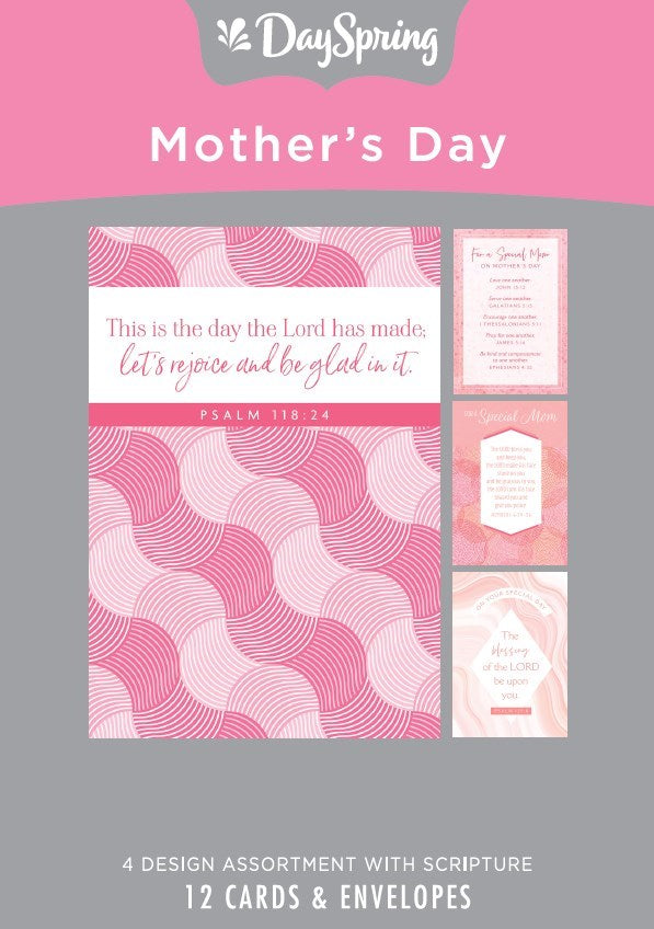 Boxed Card-Mother's Day (Box Of 12)-J7582
